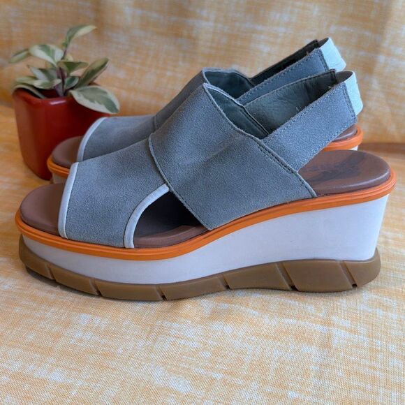 Sorel Shoes - Sorel Joanie III Slingback Wedge Shoes sz 7